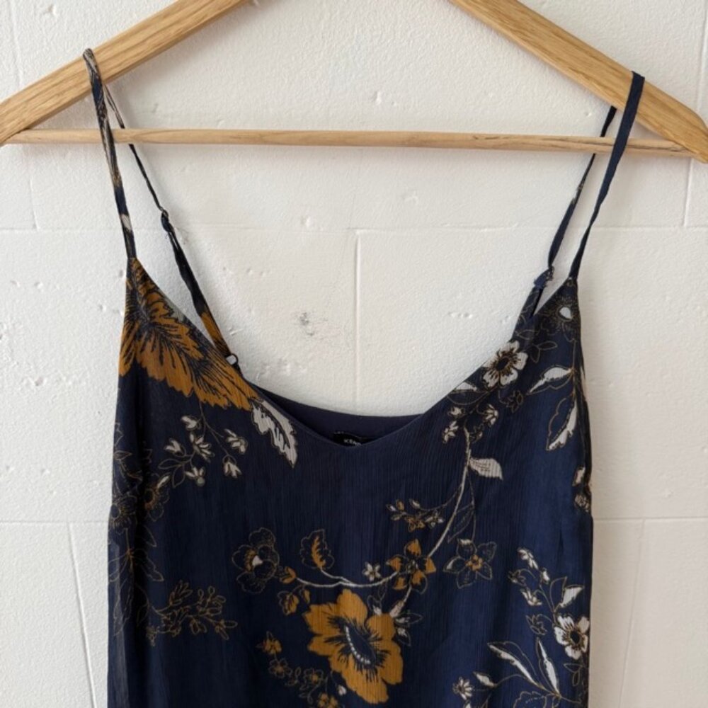 Kendall & Kylie | Navy Floral Strappy Going Out Mini Summer Dress | Medium - Picture 2 of 9